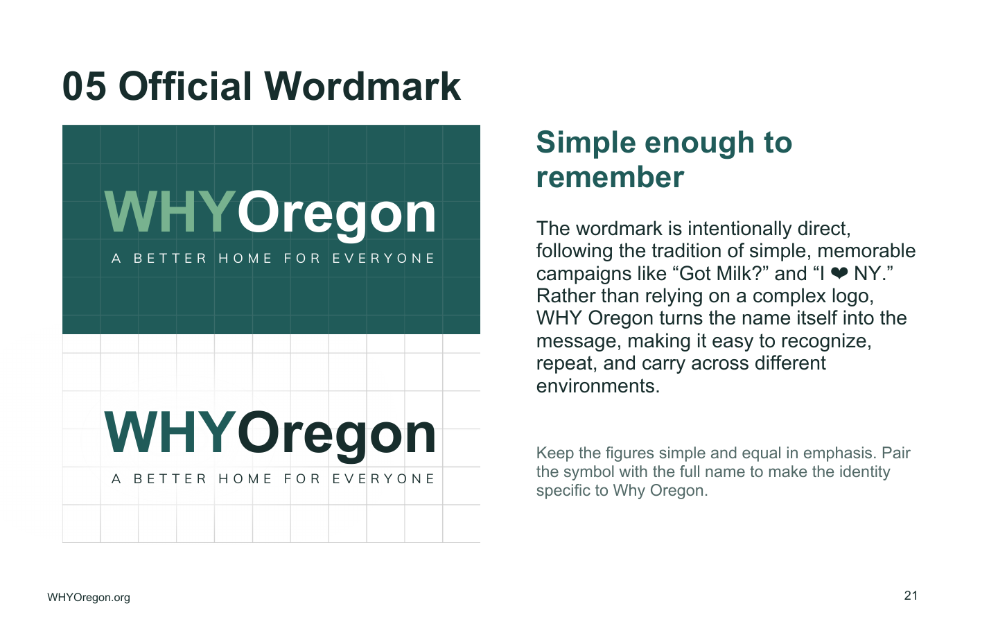 WHYOregon official wordmark